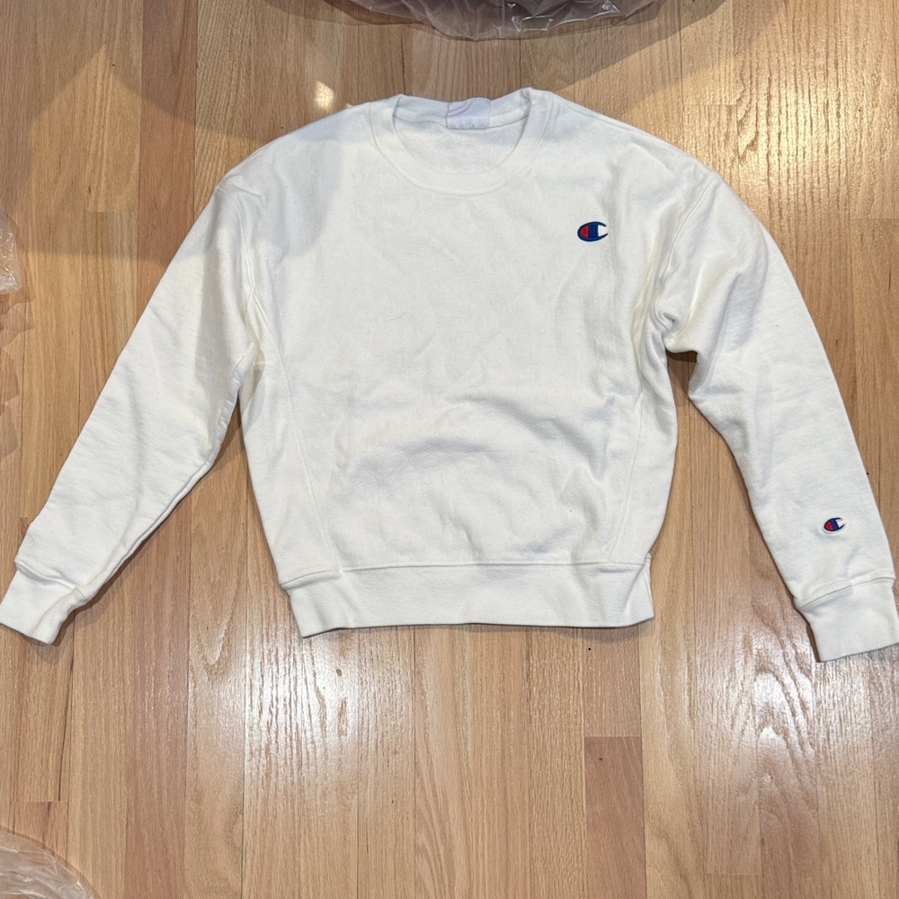Champion Ivory Crewneck Sweatshirt